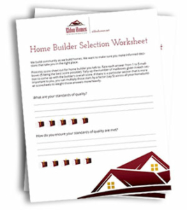 New Homebuilder Checklist